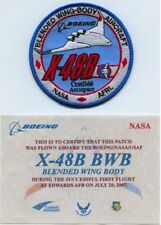 PATCH FLOWN ON NASA/BOEING X-48B BLENDED WING BODY FIRST FLIGHT picture