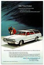 1965 Oldsmobile Vista Cruiser Wagon Original Car Print Advertisement (7 x 10) picture