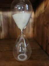 Sand Hourglass Timers HANDBLOWN in Clear Glass with Color Sand picture