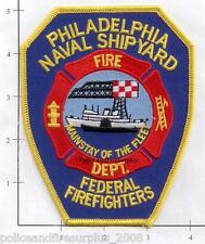 Pennsylvania - Philadelphia Naval Shipyard PA Fire Dept Patch v2 picture