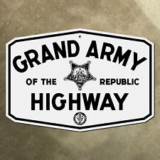 California Grand Army of the Republic Highway road sign 1956 US route 6 picture