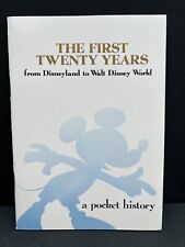 1976 The First Twenty Years From Disneyland to Disney World Pocket WED WDI book picture