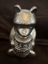 Reed and Barton Vintage Winnie The Pooh Silverplate Penny Bank picture