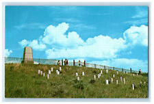 c1960s Small Stones Marks The Last Stand, Custer National Monument, MO Postcard picture