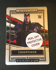 2022 Panini Impeccable WWE Stainless Stars THE UNDERTAKER #1 Metal Insert/99 HOF picture