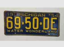 Vintage 1954 Michigan 