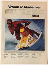 Yamaha WaveJammer 1989 Vintage Print Ad 8x11 Inches Wall Decor picture