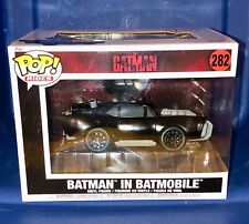 Funko Pop Batman in Batmobile #282 Rides Movies DC Comics The Batman MAY picture