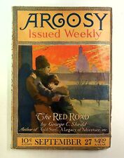 Argosy Part 2: Argosy Sep 27 1919 Vol. 112 #4 VG picture