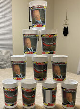Lot Of 10 1980s Max Headroom Promo Coca Cola Plastic Drinking Cup Catch The Wave picture