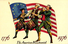 Commemorating the 200th anniversary United States bicentennial postcard picture
