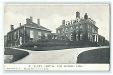St. Luke's Hospital New Bedford MA Massachusetts Vintage Postcard UDB picture