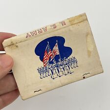 Monterey Bay CA Military Fort Ord California Army Base Matchbook Cover Patriotic picture