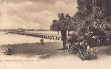 FL~FLORIDA~DAYTONA BEACH~HALIFAX RIVER AT DAYTONA~MAILED 1906 picture