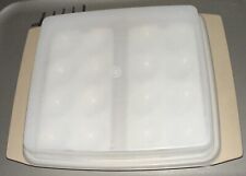 Vintage Tupperware 723-2 Square Deviled Egg Keeper Container with Lid picture