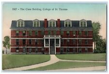 c1910 Class Building College St. Thomas St. Paul Minnesota MN Vintage Postcard picture