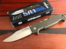 Cold Steel SR1 Triad-Lockback Folding Pocket Knife S35VN  Plain Edge New picture