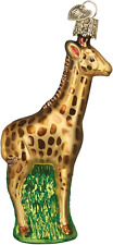 Ornaments: Zoo and Wildlife Animals Glass Blown Ornaments for Christmas Tree,Bab picture