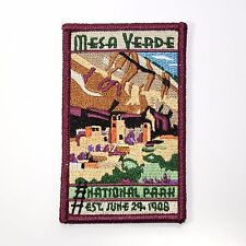 Official Mesa Verde National Park Souvenir Patch Cliff Palace 1906 Colorado picture