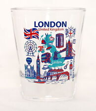 London England Landmarks and Icons Collage Shot Glass picture