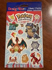 Vintage American Greetings Nintendo Pokemon Stickers Charizard 1999 - Sealed picture