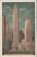 c1940s Rockefeller Center Haberman's New York Views New York City 5th Ave E839 picture