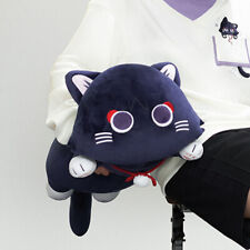 miHoYo Genshin Impact Wanderer Plush Doll Black Cat Stuffed Toys Original 22.8 picture