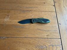 Kershaw Blur Folding Pocket Knife Olive/Black 1670OLBLK***NEW*** picture