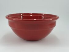 Emile Henry Hand-Crafted in France Red Ceramic Mixing Bowl Small Size 34.20 picture