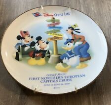Disney Cruise Line~Disney Magic First Northern European Capitals Cruise Plate picture