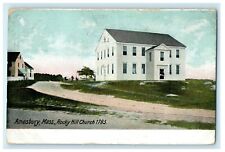 Rocky Church 1785 Amesbury Massachusetts MA Antique Postcard picture