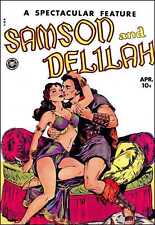 Spectacular Feature #11 - Samson and Delilah  REPLICA Comic Book REPRINT (1950) picture