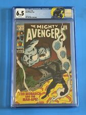 Mighty Avengers #62 CGC 6.5 WP  (1st app of M’baku Man-Ape)  + Custom Label picture
