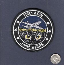 116th ACS Air Control Wing USAF Joint Stars Patch +V picture