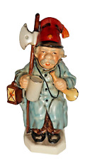 Friedel The Night Watchman Figurine Rare vintage 40 - 50's Slavania Hand painted picture