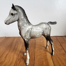 Breyer Horse Traditional - Vintage Proud Arabian Foal - Dapple Gray SHADING picture