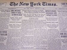 1939 FEB 21 NEW YORK TIMES FRANCES FORCES FIGHT, DROP IDEA OF SURRENDER- NT 1347 picture