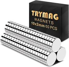 TRMAG 60Pcs Refrigerator Magnets Rare Earth Small Neodymium Disc Fridge Round picture