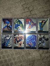 1995 Marvel Metal Gold Blaster Card Lot Of 8 Different NM/M picture
