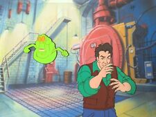 Vintage GHOSTBUSTERS animation cels production art 80's cartoon background I7 picture