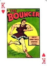 The Bouncer King of Hearts Comic Art Playing Card picture