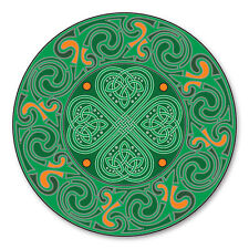 Shamrock/Celtic/St. Patrick’s Day Magnet - Triquetra Clover Knot Celtic picture
