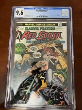 MARVEL FEATURE #1 CGC 9.6 - WP - 1ST BOOK DEVOTED TO RED SONJA - 1975 picture