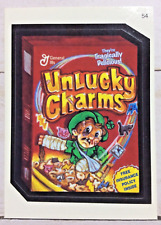 2005 Topps Wacky Packages Unlucky Charms Sticker Card 54 Series 2 picture