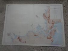 MARINE MAP / Kanmon (Shimonoseki) Approaches & Straits Japan picture