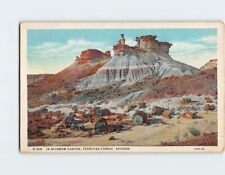 Postcard Rainbow Canyon Petrified Forest Arizona USA picture