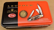 Case XX Leupold Century Limited Edition Knife & Coin *TIN ONLY NO KNIFE NO COIN* picture