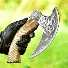 Slice in Style with Handmade Viking Pizza Cutter - Exquisite Craftsmanship picture