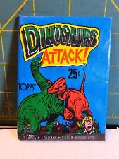 1988 Topps Dinosaurs Attack Trading Card Pack NEW picture
