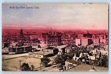 Denver Colorado CO Postcard Bird's Eye View Of Residence Section 1924 Antique picture